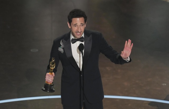 Bester Hauptdarsteller: Adrien Brody  | Foto: Chris Pizzello (dpa)