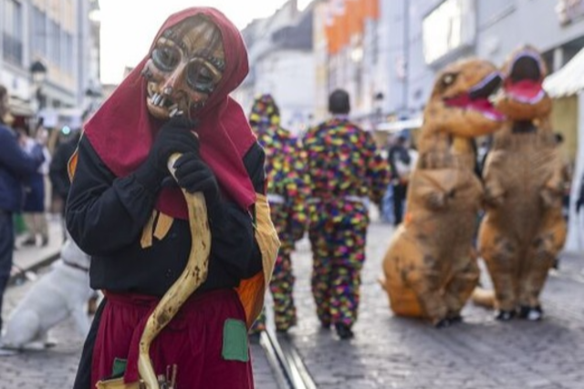 Wie war's bei... der Straenfasnet am Samstag und Sonntag auf der Freiburger Kajo?