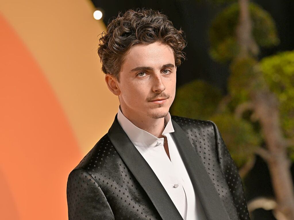 Timothee Chalamet kommt zur Vanity Fair Oscar Party ins Wallis Annenberg Center for the Performing Arts.