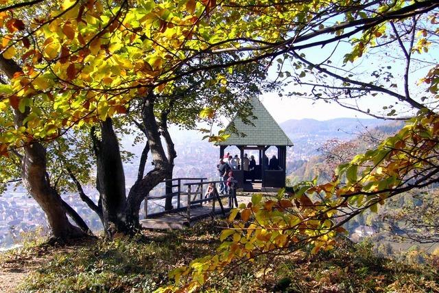 ber den Dchern Ebingens - Schleicherhtte, Galgenfels und Fohlenweide