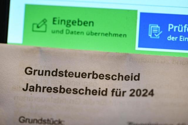 Im Finanzamtsbezirk Lrrach legt die Hlfte der Grundstckseigentmer Einspruch gegen die Grundsteuer ein