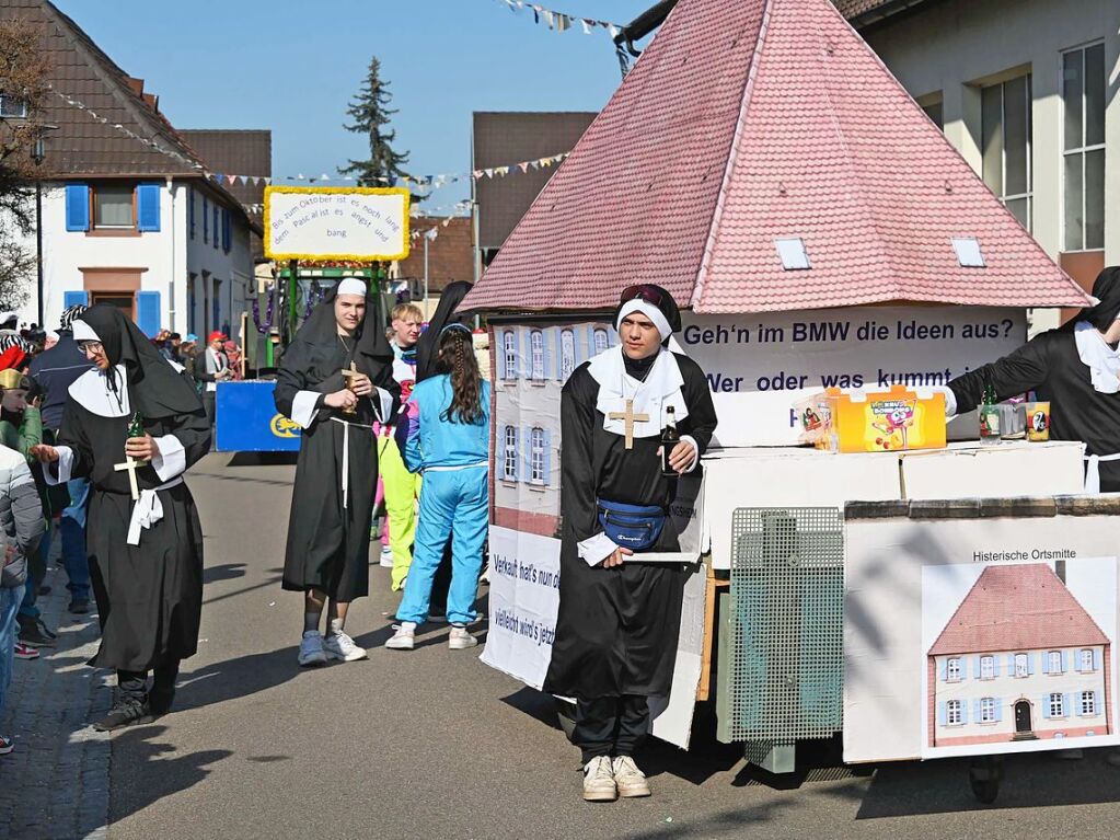 Der Rmsser-Umzug in Ringsheim