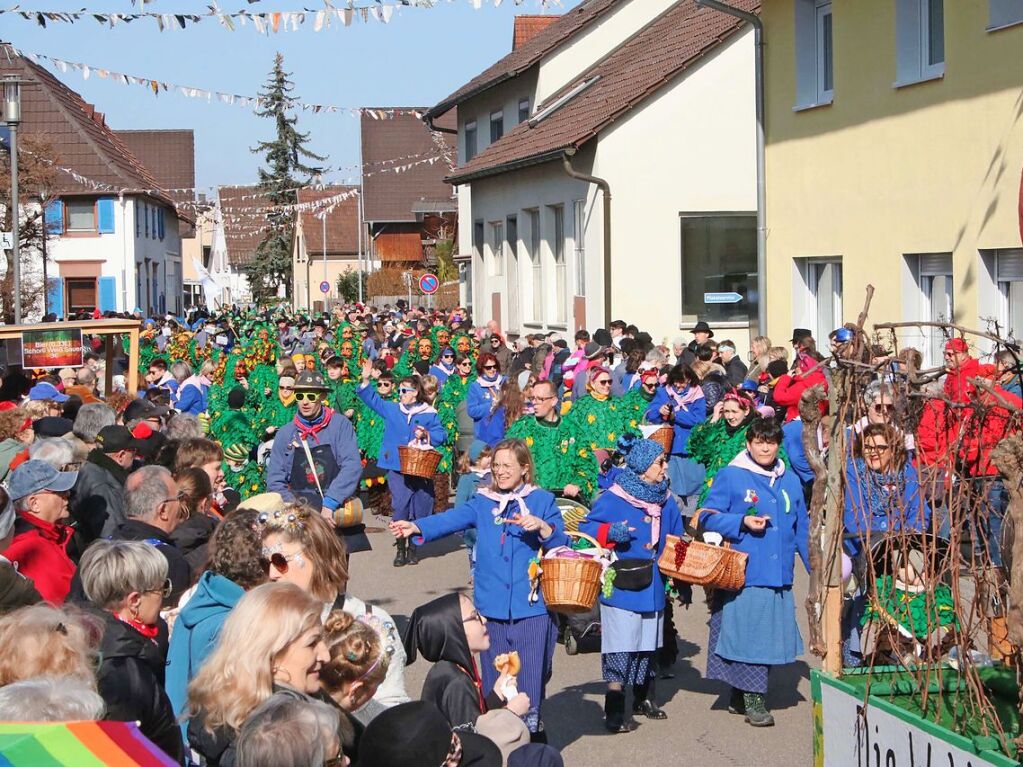 Der Rmsser-Umzug in Ringsheim