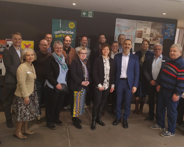 Christine Kaufmann, Gemeindeprsidenti...s Riehen und des ltestenrats Lrrach.  | Foto: Stadt Lrrach/Keyhan Hatami