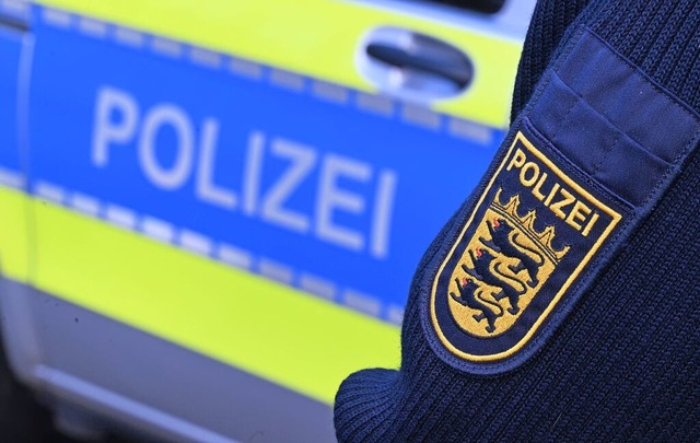 Die Polizei war im Einsatz in Hohberg  | Foto: Bernd Weibrod (dpa)