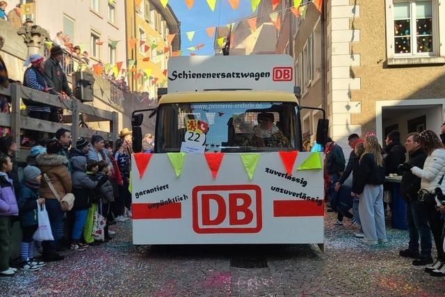 Fotos: Der grenzberschreitende Fasnachtsumzug in Laufenburg