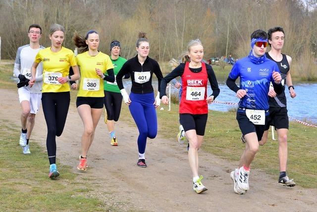 Klare Sache beim Crosslauf am Opfinger See