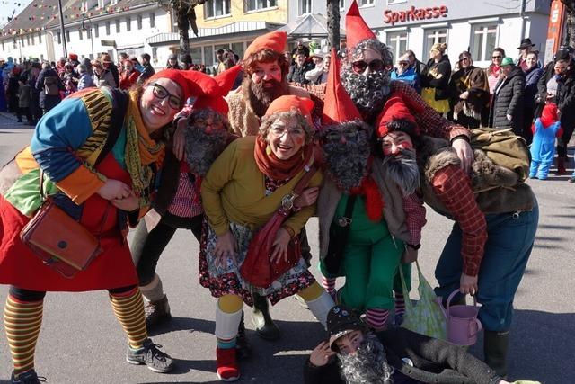 Fotos: Grwihler Fasnachtsumzug am Rosenmndig bringt nrrische Freude ins Dorf