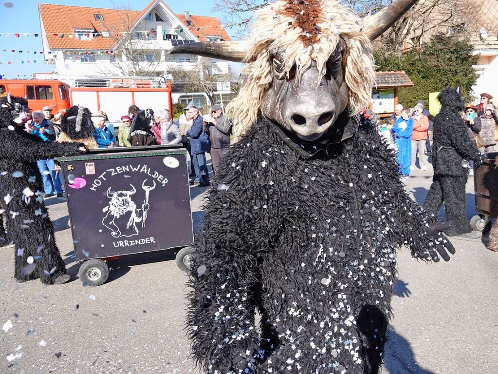 Bunt, laut und frhlich war der Rosenmndigsumzug in Grwihl.