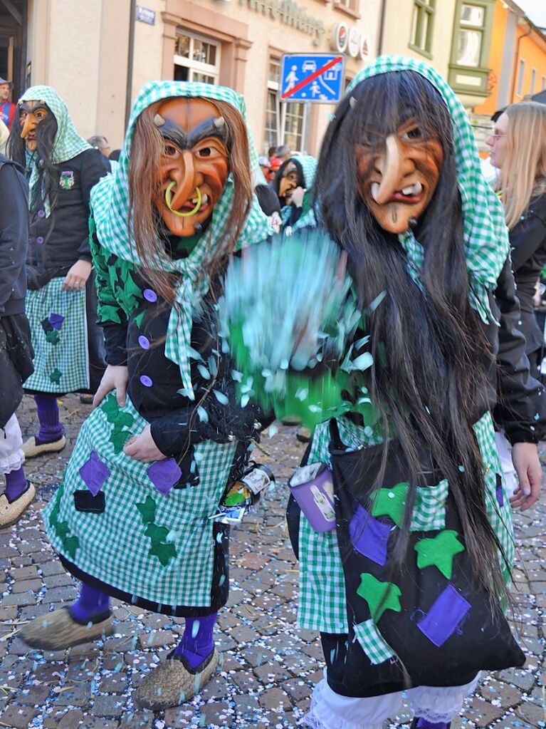 Besser geht’s kaum: Bim Rosenmontagsumzug in Todtnau passten Wetter, Stimmung und Wagen.