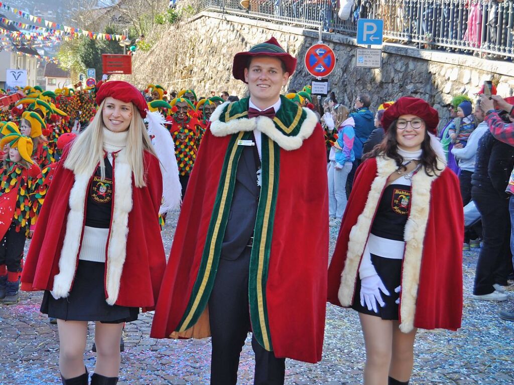 Besser geht’s kaum: Bim Rosenmontagsumzug in Todtnau passten Wetter, Stimmung und Wagen.