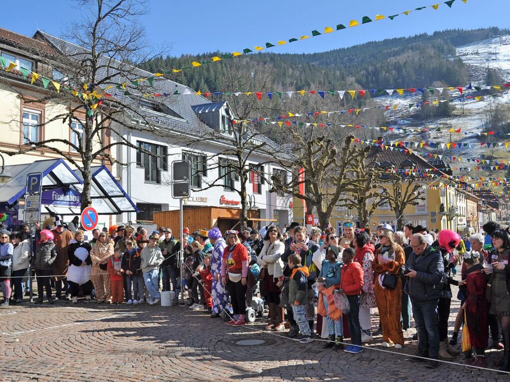 Besser geht’s kaum: Bim Rosenmontagsumzug in Todtnau passten Wetter, Stimmung und Wagen.