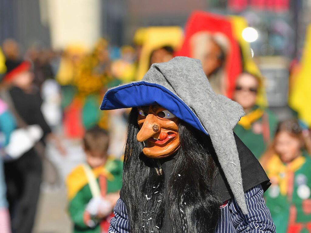 Nrrisches Treiben am Rosenmontag in Ottenheim