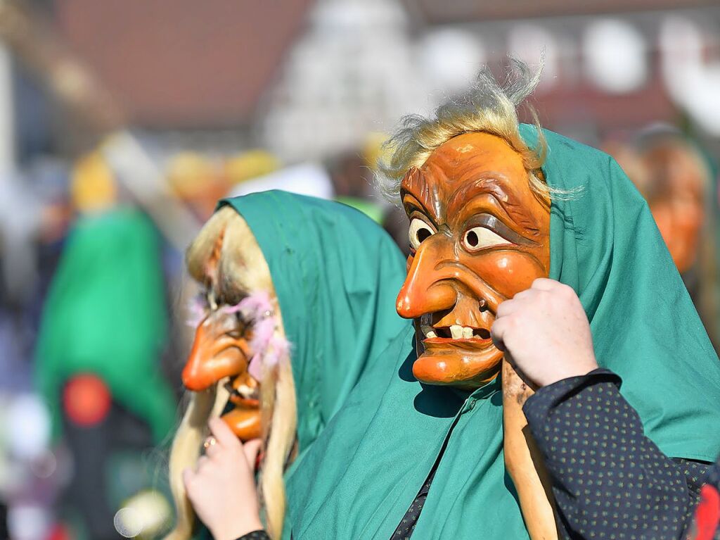 Nrrisches Treiben am Rosenmontag in Ottenheim