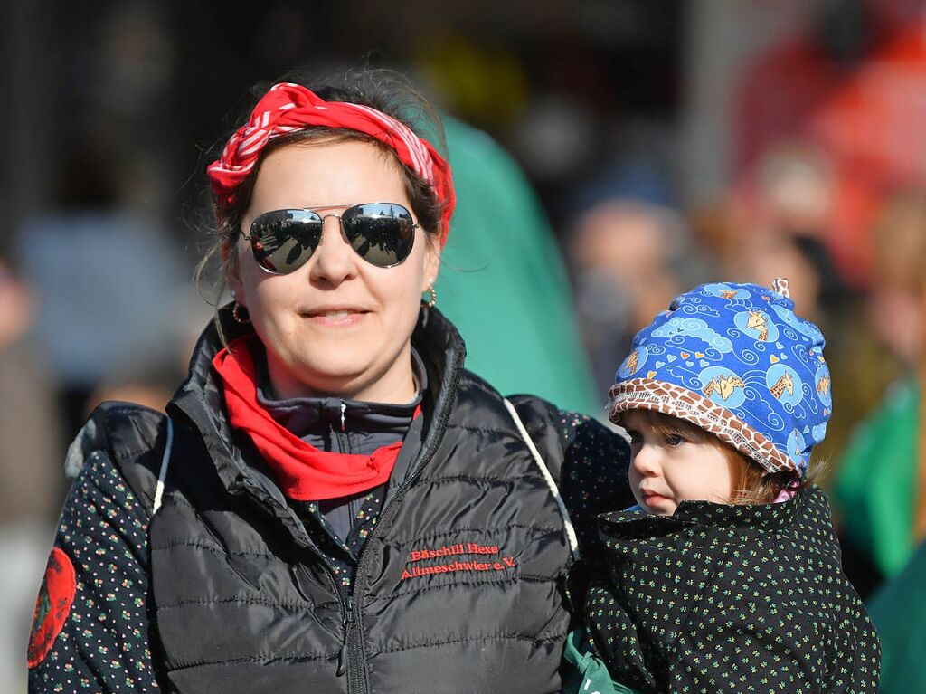 Nrrisches Treiben am Rosenmontag in Ottenheim