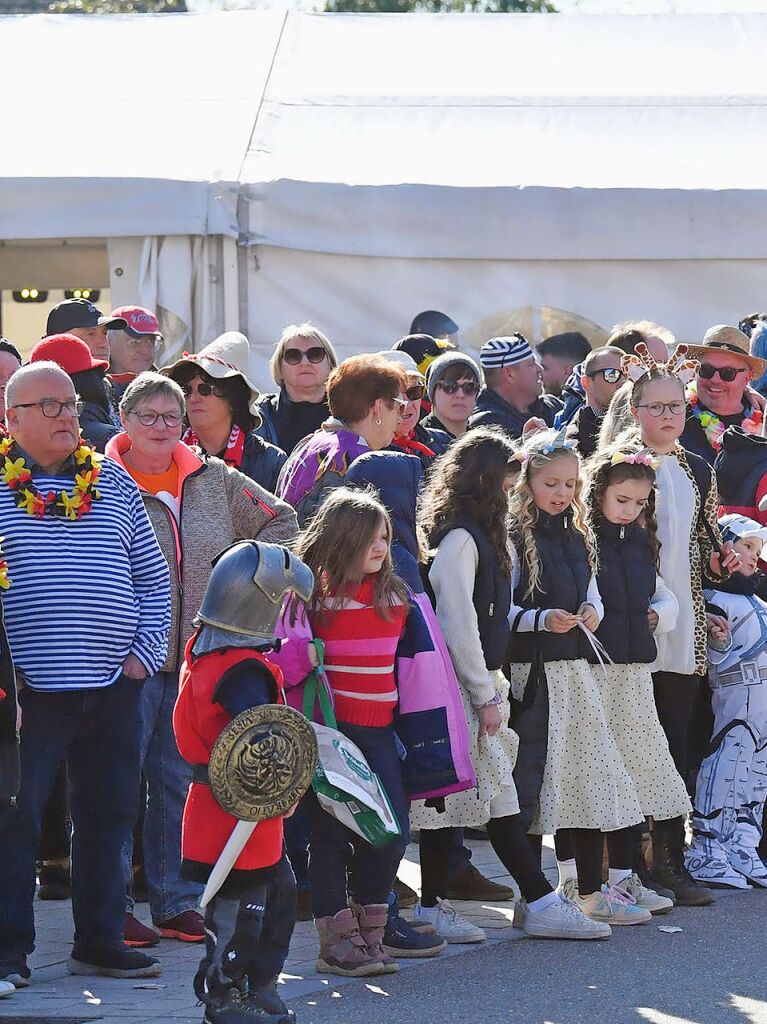 Nrrisches Treiben am Rosenmontag in Ottenheim