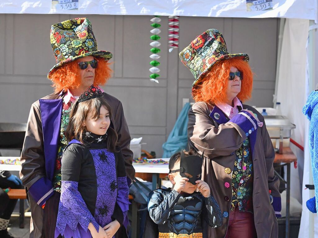 Nrrisches Treiben am Rosenmontag in Ottenheim