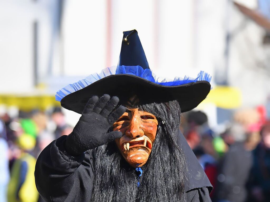 Nrrisches Treiben am Rosenmontag in Ottenheim