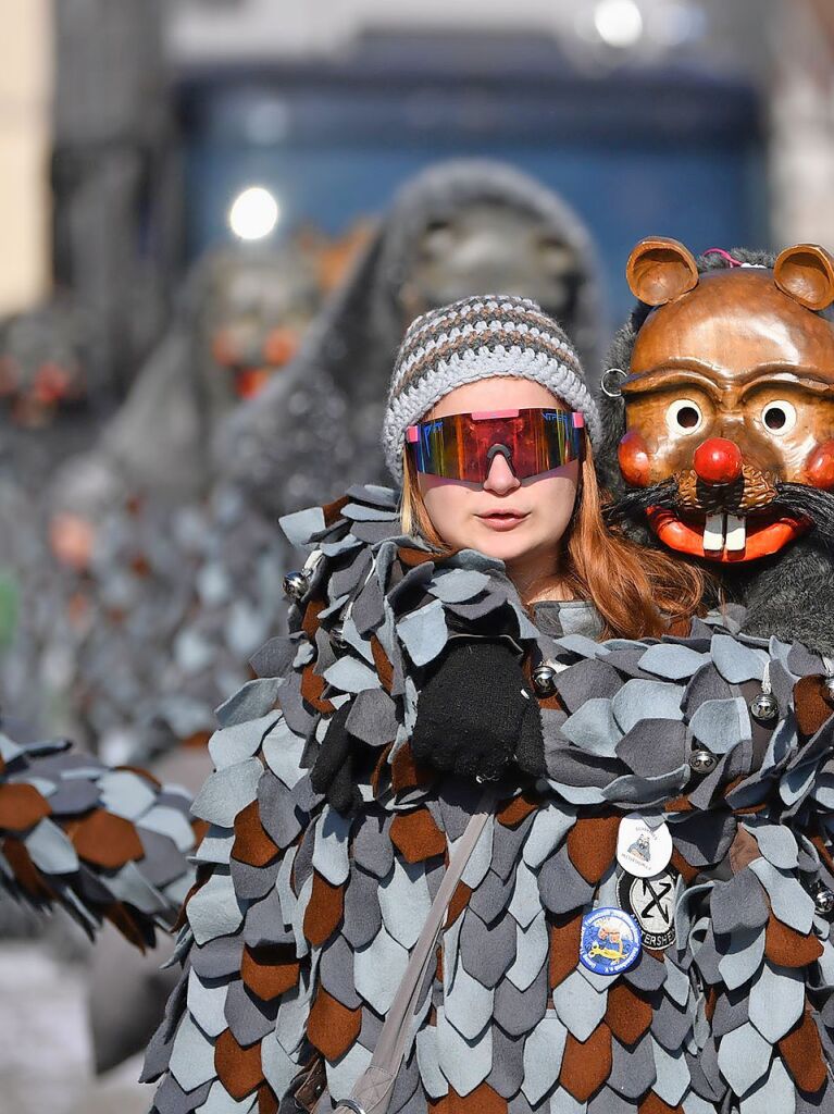 Nrrisches Treiben am Rosenmontag in Ottenheim