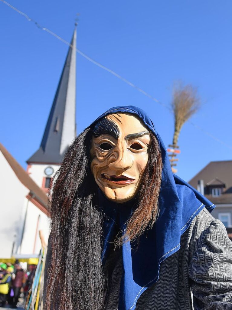 Nrrisches Treiben am Rosenmontag in Ottenheim