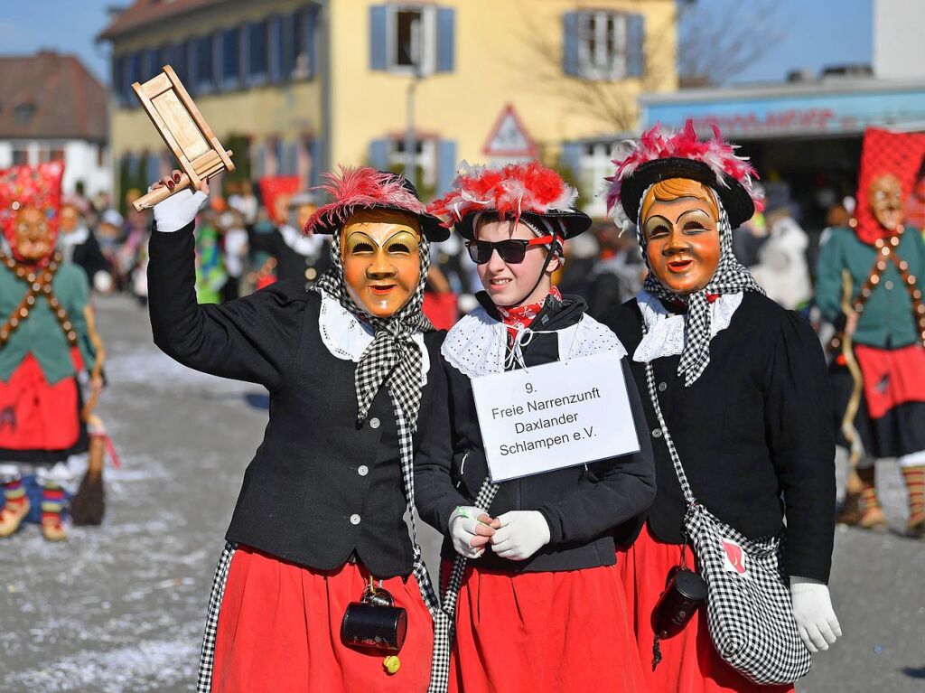 Nrrisches Treiben am Rosenmontag in Ottenheim