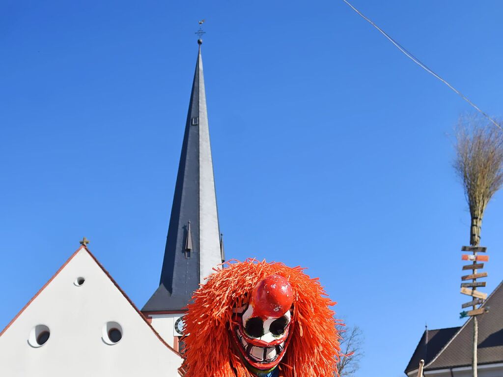 Nrrisches Treiben am Rosenmontag in Ottenheim