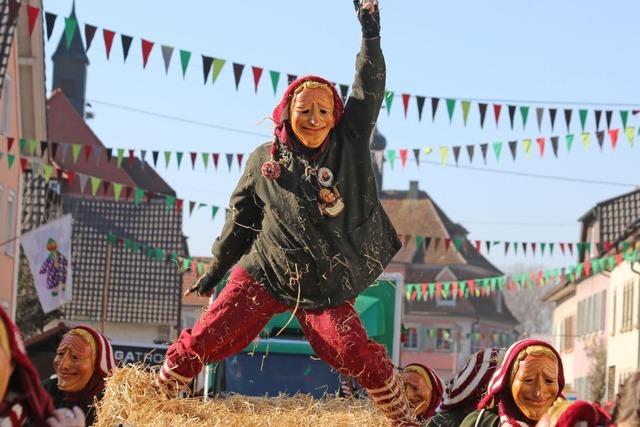 Foto: So bunt war der Umzug am Montag in Kappel