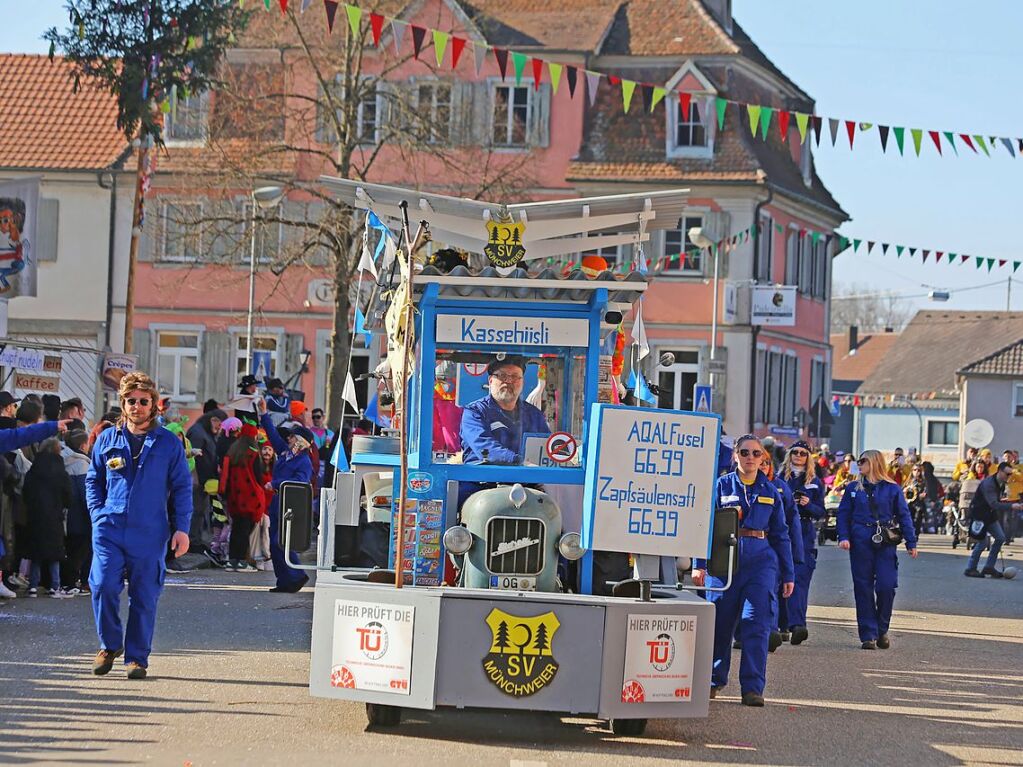 40 Gruppen sind am Rosenmontag beim Umzug in Kappel-Grafenhausen am Start.