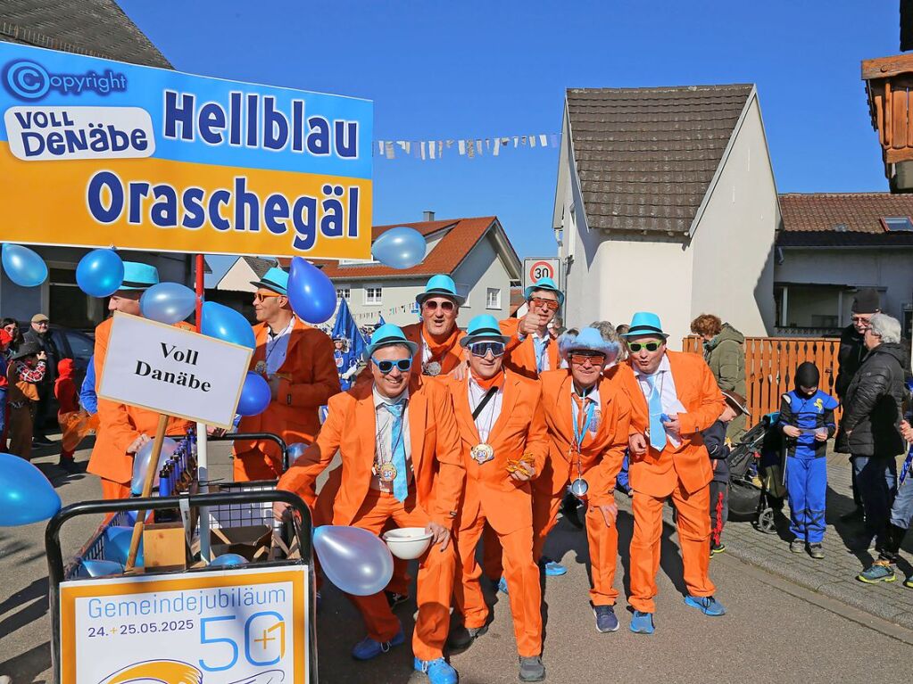 40 Gruppen sind am Rosenmontag beim Umzug in Kappel-Grafenhausen am Start.