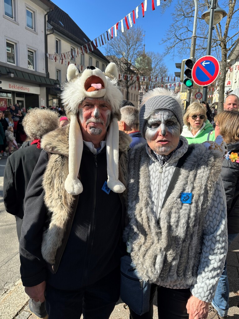 Am Fasnet-Mndig waren in Neustadt die Narren los.