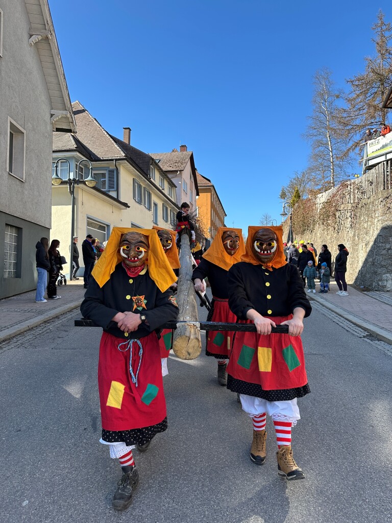 Am Fasnet-Mndig waren in Neustadt die Narren los.