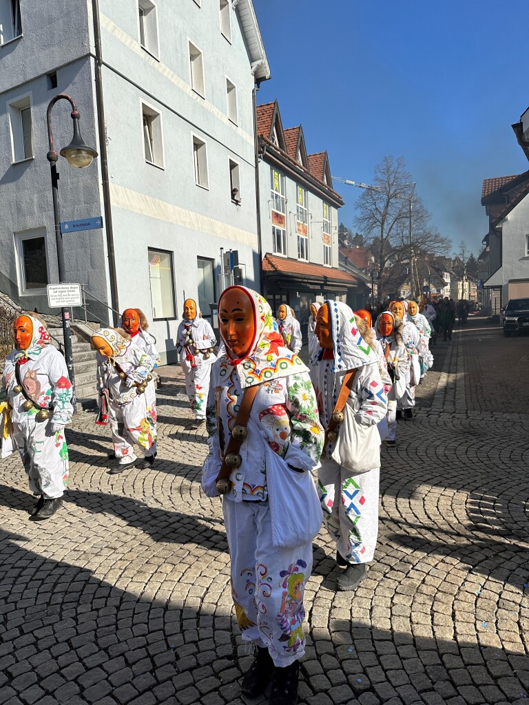 Am Fasnet-Mndig waren in Neustadt die Narren los.