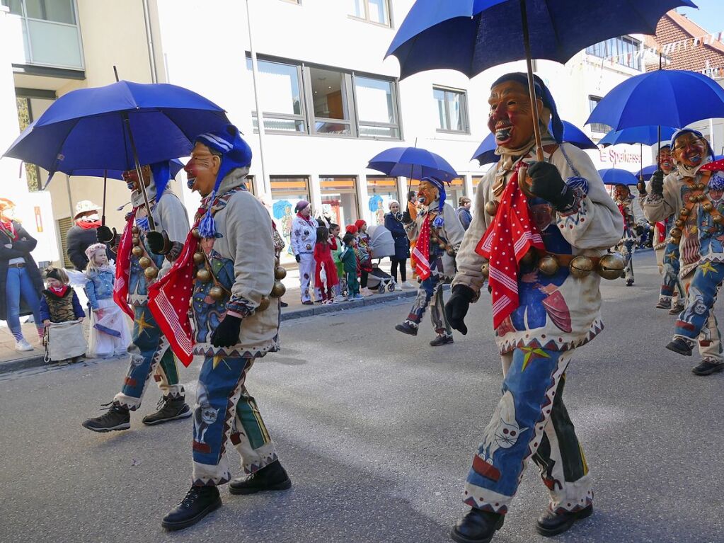 Groer Umzug in Bonndorf am Fasnetmendig