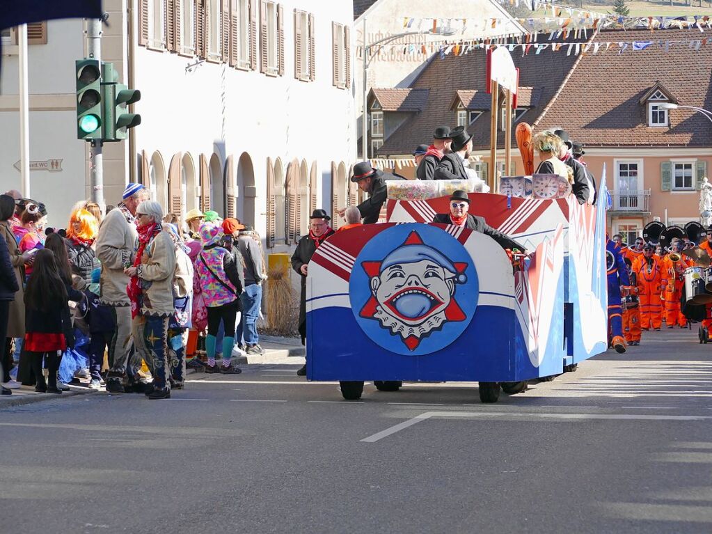 Groer Umzug in Bonndorf am Fasnetmendig