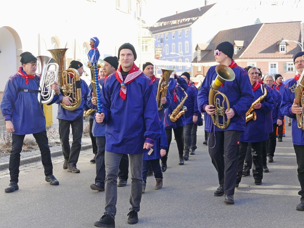 Groer Umzug in Bonndorf am Fasnetmendig