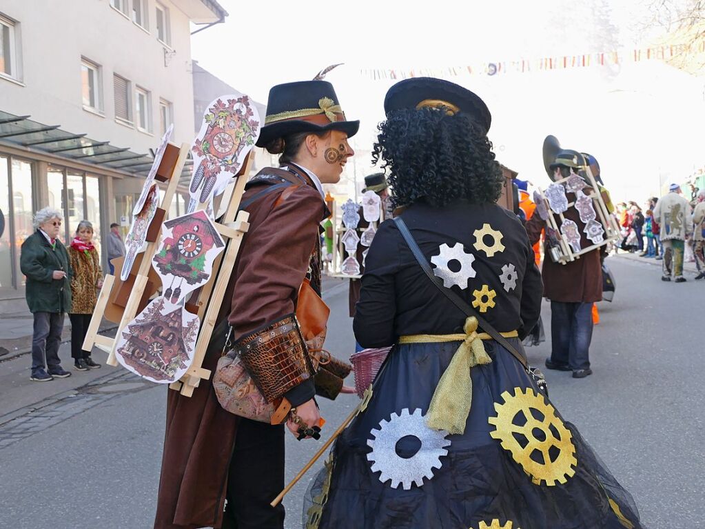 Groer Umzug in Bonndorf am Fasnetmendig