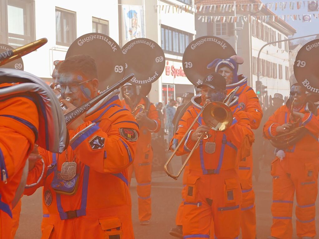 Groer Umzug in Bonndorf am Fasnetmendig