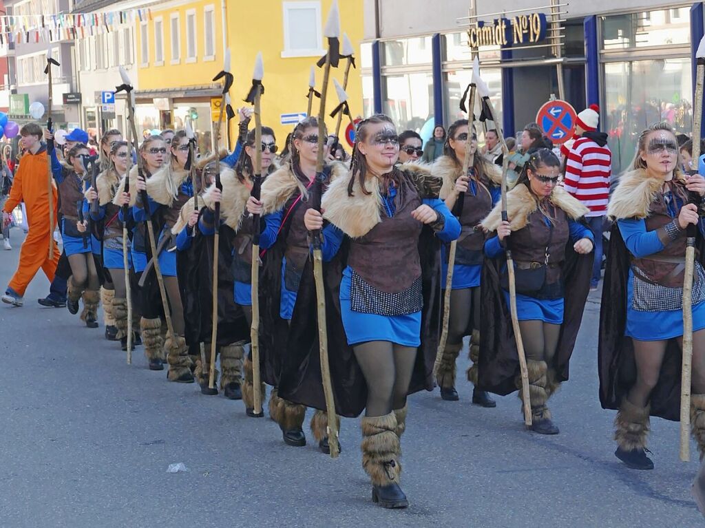 Groer Umzug in Bonndorf am Fasnetmendig