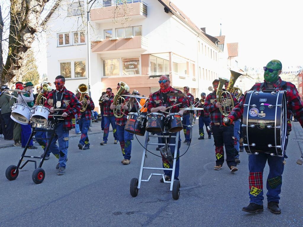 Groer Umzug in Bonndorf am Fasnetmendig