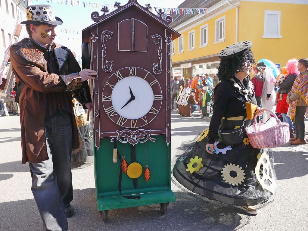 Groer Umzug in Bonndorf am Fasnetmendig