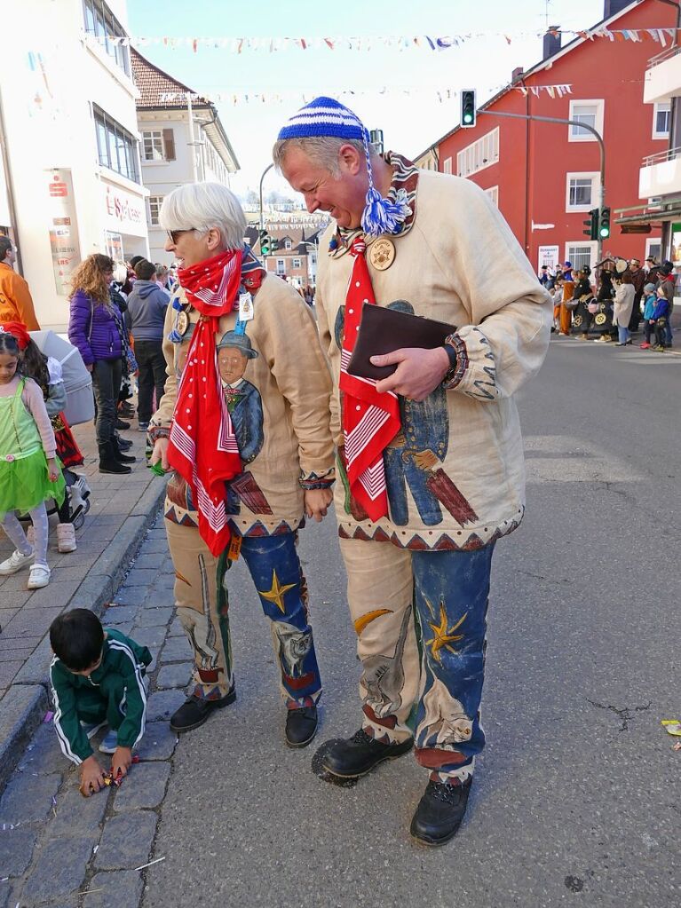 Groer Umzug in Bonndorf am Fasnetmendig