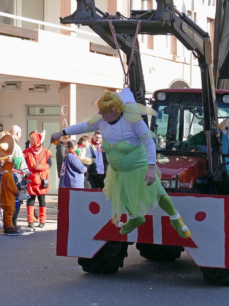 Groer Umzug in Bonndorf am Fasnetmendig