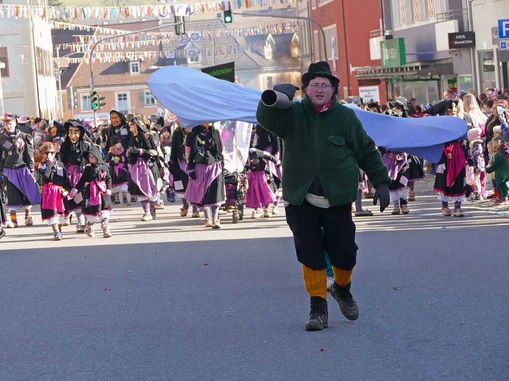 Groer Umzug in Bonndorf am Fasnetmendig