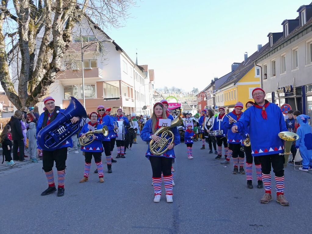 Groer Umzug in Bonndorf am Fasnetmendig