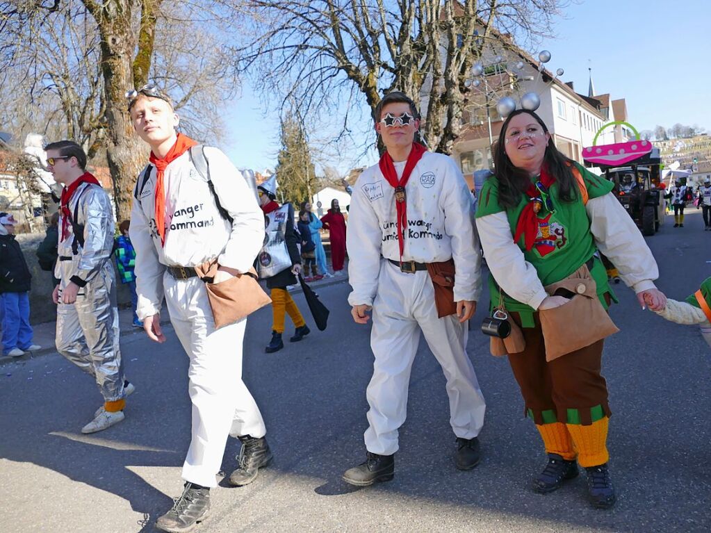 Groer Umzug in Bonndorf am Fasnetmendig