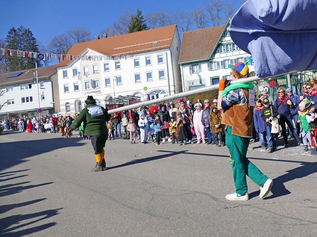 Groer Umzug in Bonndorf am Fasnetmendig