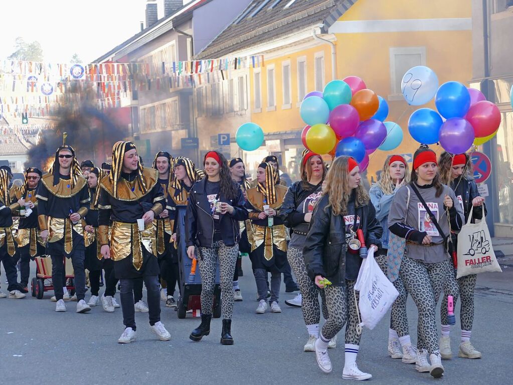 Groer Umzug in Bonndorf am Fasnetmendig