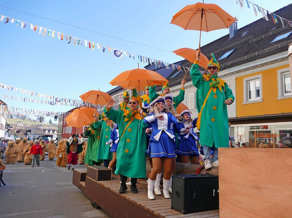 Groer Umzug in Bonndorf am Fasnetmendig