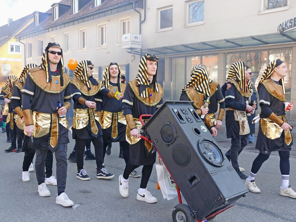 Groer Umzug in Bonndorf am Fasnetmendig