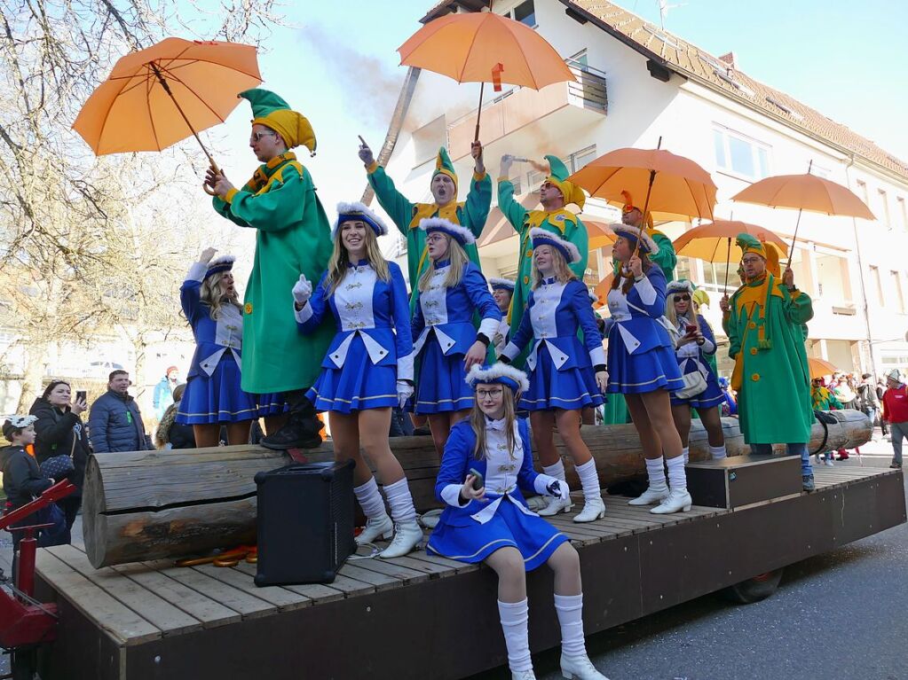 Groer Umzug in Bonndorf am Fasnetmendig